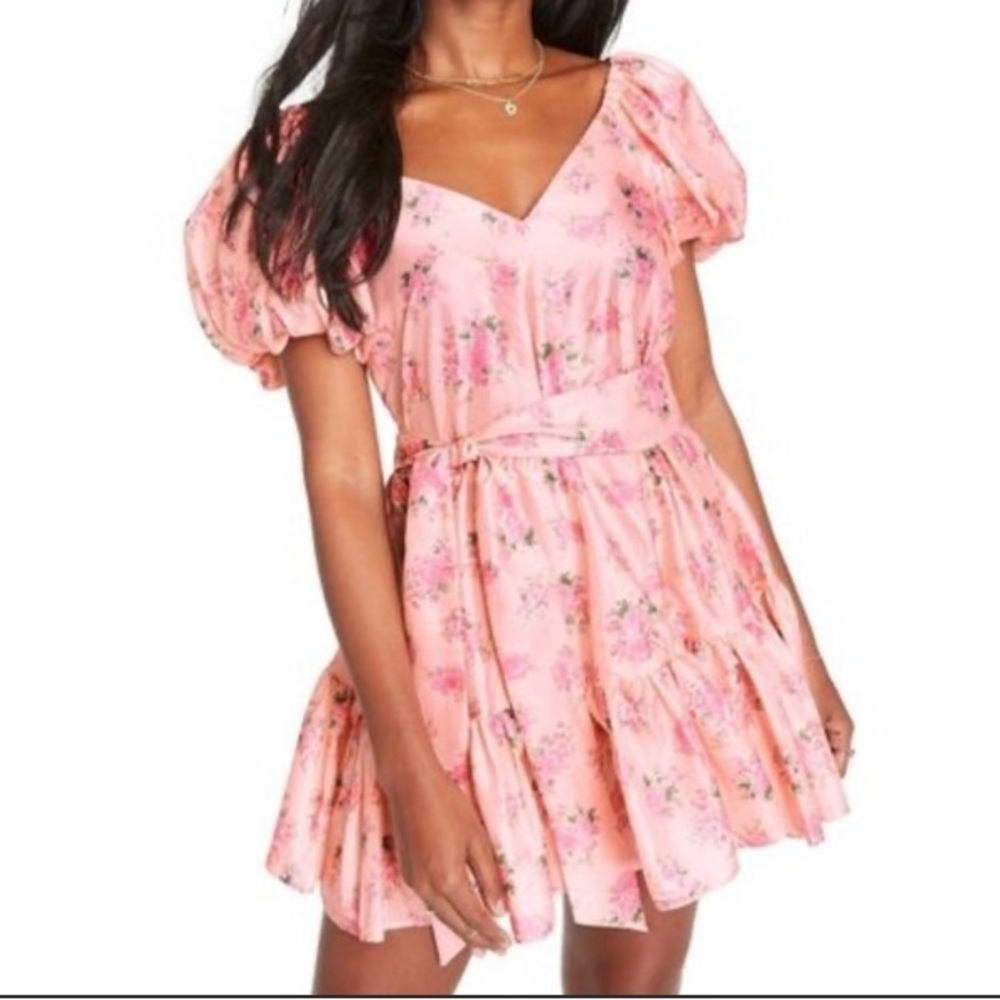 LoveShakeFancy Cecile Puff Sleeve Dress